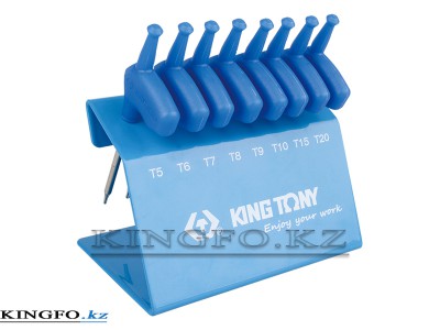 KING TONY Набор ключей TORX. T5-T20. 8 пр