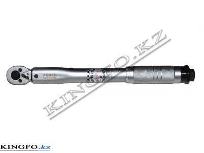 FORCE Ключ динамометрический 1/4", 270 мм, (5-25 Нм) FORCE Ключ динамометрический 1/4", 270 мм, (5-25 Нм)