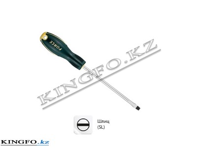 FORCE Отвертка шлицевая Slotted 0.8x4 мм, 100 мм, FORCE Отвертка шлицевая Slotted 0.8x4 мм, 100 мм,