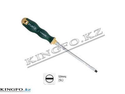 FORCE Отвертка шлицевая Slotted 1.2x6,5 мм, 150 мм. FORCE Отвертка шлицевая Slotted 1.2x6,5 мм, 150 мм.