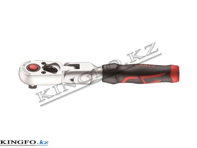 FORCE Трещотка 1/4", 125 мм, 20 зубцов, флажковая, шарнирная. FORCE Трещотка 1/4", 125 мм, 20 зубцов, флажковая, шарнирная.