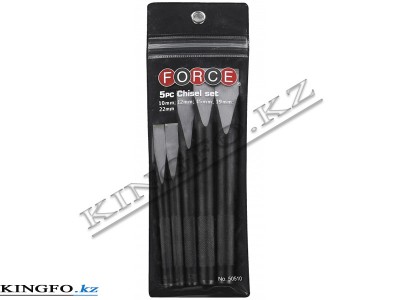FORCE Набор зубил 5 предметов.FORCE 50510