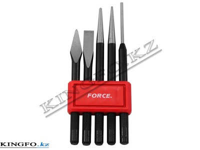 FORCE Набор зубил и выколоток 5 предметов.