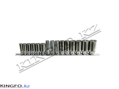 FORCE Набор головок Surface высоких 15 пр, 1/4", 3/8".