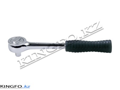 KING TONY Трещотка 3/8", 200 мм, 45 зубцов, дисковый механизм