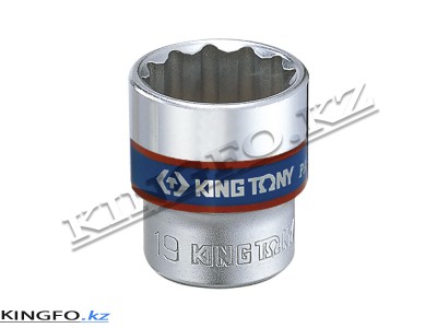 KING TONY Головка торцевая стандартная 3/8", 12-гр. 12 мм. KING TONY 333012M