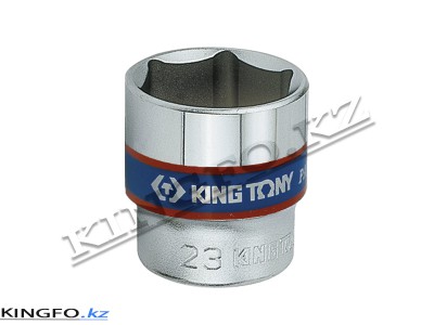 KING TONY Головка торцевая стандартная 3/8", 6-гр. 6 мм.