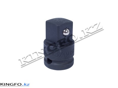 KING TONY Переходник ударный 1/2">3/4", с шариковым фиксатором.