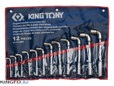 KING TONY Набор торцевых Г- образных ключей 8-24 мм 12 пр. KING TONY 1812MR