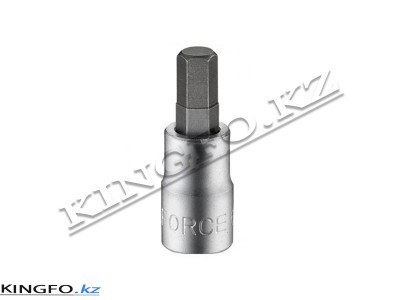 FORCE 1/4" насадка бита HEX 32 мм H4