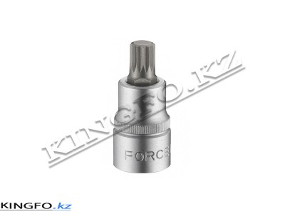 FORCE 1/2" насадка бита SPLINE 55 мм M14 FORCE 1/2" насадка бита SPLINE 55 мм M14