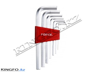 FORCE Набор Г-образных шестигранников 2,5-10 мм, 7 пр.