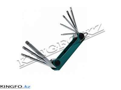 FORCE Набор Г-образных ключей TORX T9-T40, 8 шт. FORCE Набор Г-образных ключей TORX T9-T40, 8 шт.