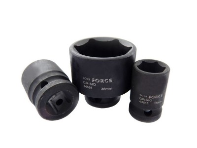 FORCE 44541 Головка торцевая ударная 1/2" 6-гр 41 мм FORCE 44541 Головка торцевая ударная 1/2" 6-гр 41 мм