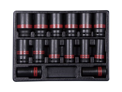 KING TONY 9-6414SP Набор ударных дюймовых головок 3/4", ложемент, 14 пр KING TONY 9-6414SP Набор ударных дюймовых головок 3/4", ложемент, 14 пр