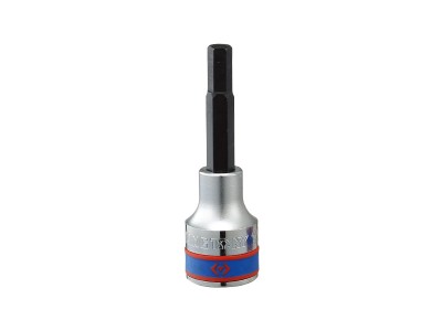 KING TONY 403519 Насадка (бита) торцевая 1/2" HEX H19 80 мм KING TONY 403519 Насадка (бита) торцевая 1/2" HEX H19 80 мм