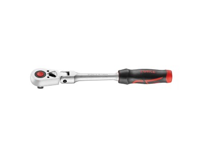 FORCE Трещотка 1/2", 290 мм, 20 зубцов, флажковая, шарнирная. FORCE Трещотка 1/2", 290 мм, 20 зубцов, флажковая, шарнирная.