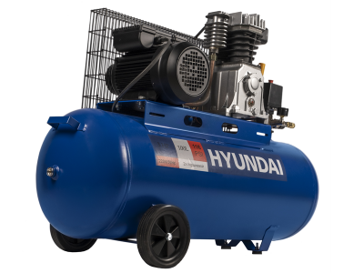 HYUNDAI Компрессор ременной 100 л, HYUNDAI HY 100